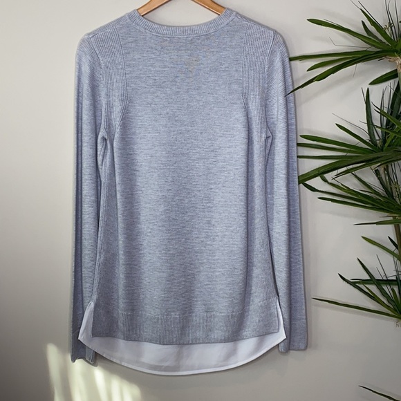 Hilary Radley || Layered Look Sweater; Ribbed Texture; Size S/CH - Picture 10 of 14